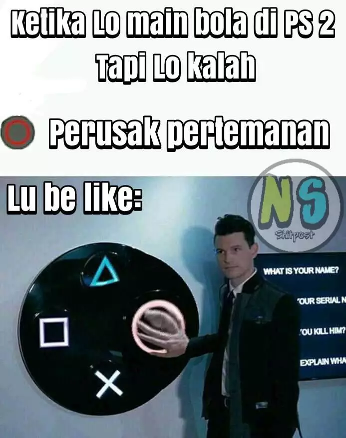 Meme main sepakbola PS Berbagai sumber