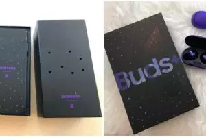 Mengulik kemewahan Samsung S20+ dan Buds+ edisi khusus BTS