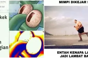 10 Meme lucu mimpi ini kocaknya bisa bikin tidur sambil senyum-senyum