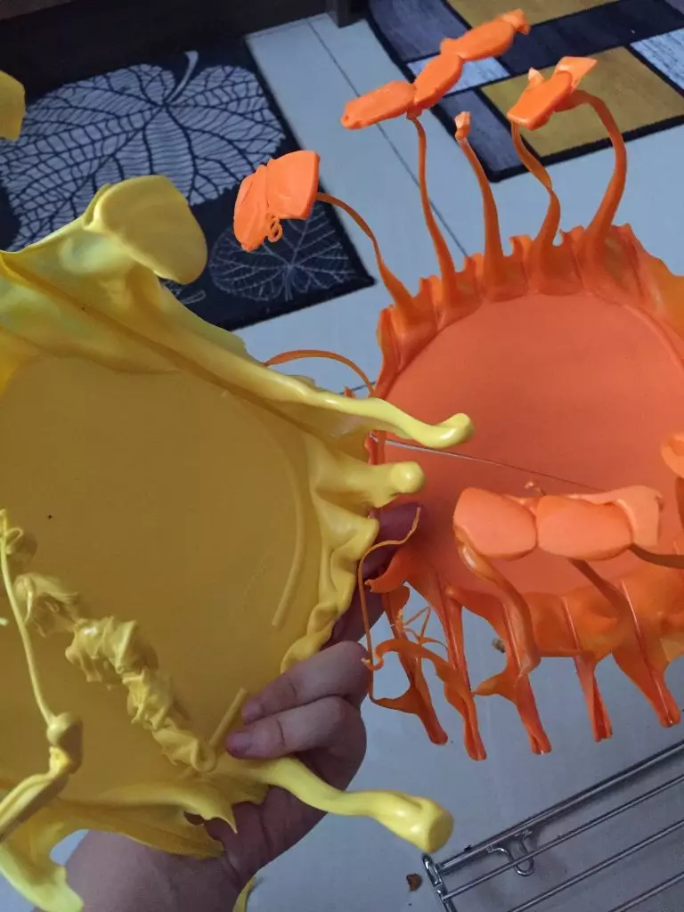 Pizza lelehan keju Twitter/@ainerss