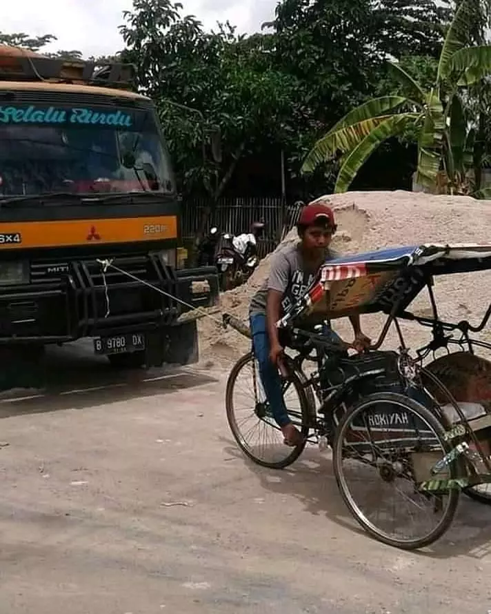 momen lucu menguji nyali © 2020 instagram.com