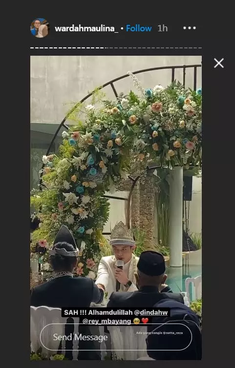 akad nikah Dinda Hauw dan Rey Mbayang berbagai sumber akad nikah Dinda Hauw dan Rey Mbayang berbagai sumber