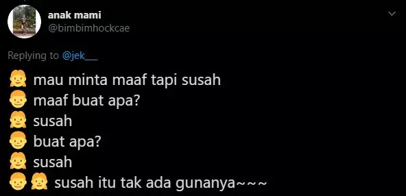 Percakapan imajinatif bareng pacar twitter Percakapan imajinatif bareng pacar twitter