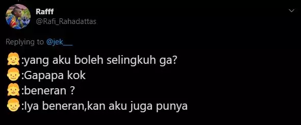 Percakapan imajinatif bareng pacar twitter Percakapan imajinatif bareng pacar twitter