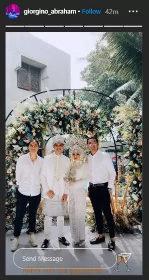 seleb hadiri pernikahan Dinda Hauw Instagram seleb hadiri pernikahan Dinda Hauw Instagram