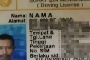 8 Nama unik di SIM ini cuma ada di Indonesia