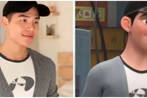 20 Potret orang biasa ini mirip banget dengan karakter animasi