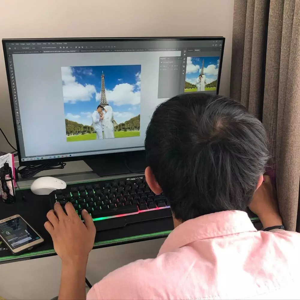 Hengky Kurniawan unggah foto liburan © 2020 brilio.net