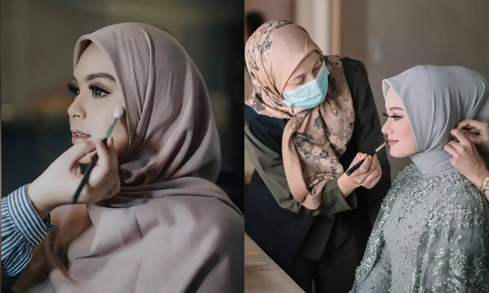 Beda gaya Vebby Palwinta dan Dinda Hauw Instagram