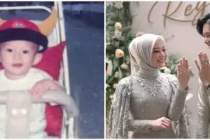 6 Transformasi Rey Mbayang dari kecil hingga jadi suami Dinda Hauw