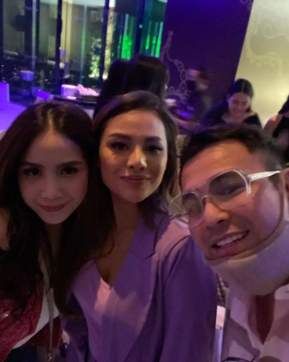 Seleb hadiri ulang tahun Aurel © 2020 brilio.net