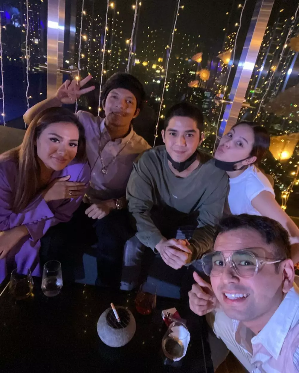 Seleb hadiri ulang tahun Aurel © 2020 brilio.net