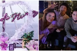 7 Momen seleb & publik figur hadiri ulang tahun Aurel Hermansyah