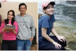8 Momen kedekatan Angelica Simperler dan Ahmad Titan anak sambungnya