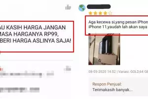 10 Komentar lucu pembeli online shop 'nggak tahu diuntung', kocak