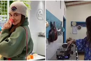 10 Potret Luna Maya 'pulang kampung' ke Bali, beli perahu buat mancing