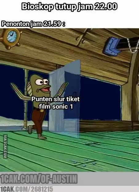 Meme lika-liku kerja di bioskop 1cak.com