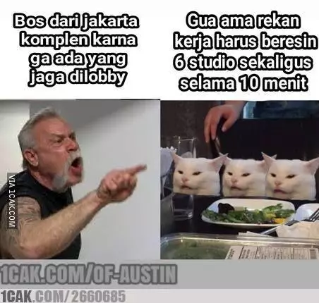 Meme lika-liku kerja di bioskop 1cak.com