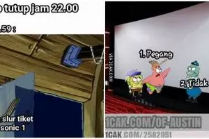 10 Meme lika-liku kerja di bioskop ini bikin senyum kecut