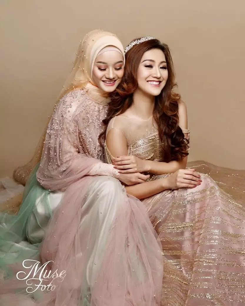potret persahabatan dinda hauw dan sheila Instagram