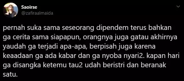 Pengalaman cinta terbucin warganet twitter Pengalaman cinta terbucin warganet twitter