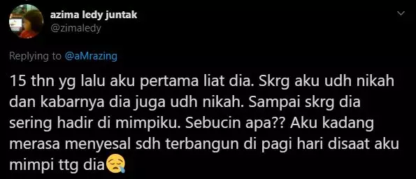 Pengalaman cinta terbucin warganet twitter Pengalaman cinta terbucin warganet twitter