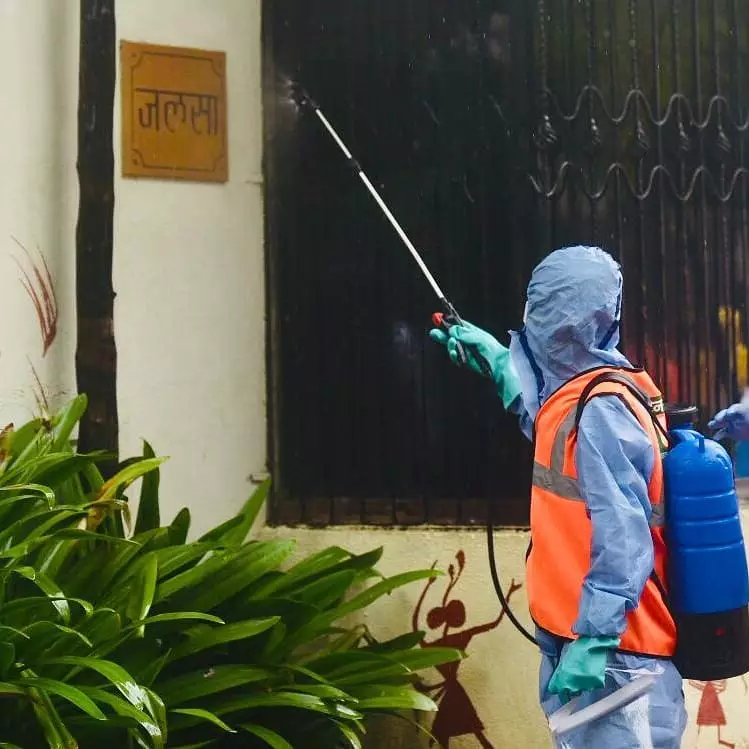 Potret terkini rumah Amitabh Bachchan © 2020 brilio.net