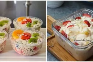 23 Cara membuat salad buah untuk dijual, sehat dan praktis