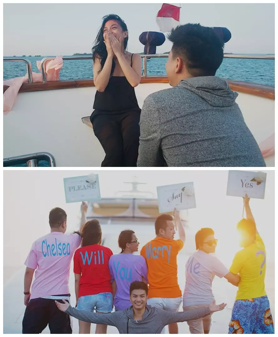 seleb ultah di atas kapal Instagram