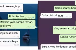 10 Chat lucu ngingetin temen ini endingnya bikin geregetan