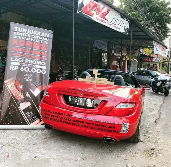 kopi mercedez Instagram