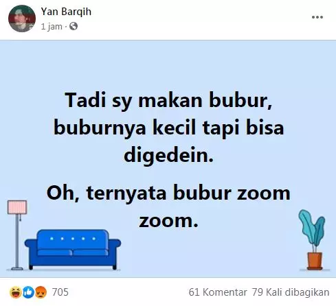 status FB merasa bingung © 2020 facebook.com