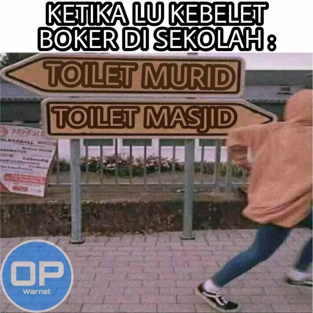 Meme toilet sekolah Berbagai sumber