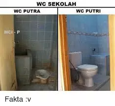 Meme toilet sekolah Berbagai sumber