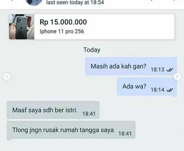 chat absurd olshop berbagai sumber