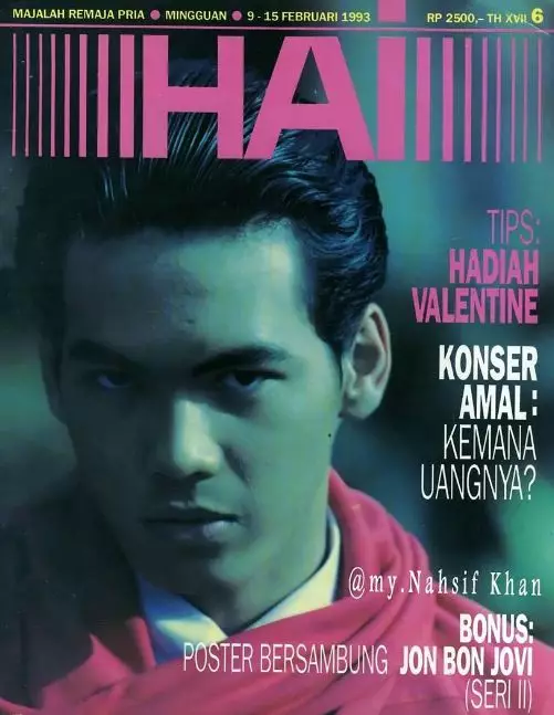 Atalarik Syach cover boy Instagram