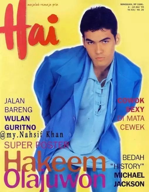 Atalarik Syach cover boy Instagram