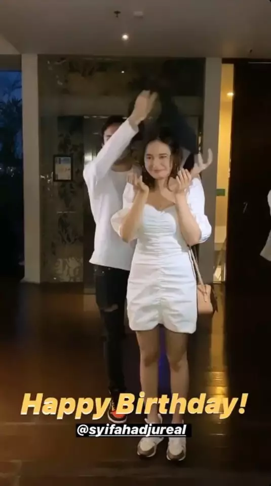 Syifa Hadju ultah ke-20 instagram