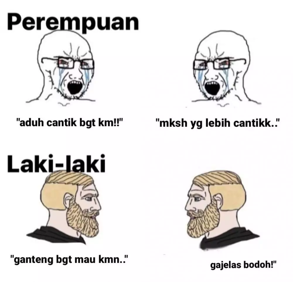 beda cewek & cowok ketika memuji twitter beda cewek & cowok ketika memuji twitter