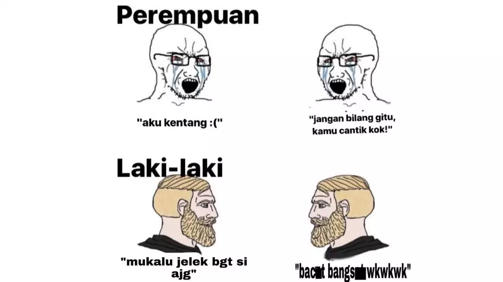 beda cewek & cowok ketika memuji twitter beda cewek & cowok ketika memuji twitter