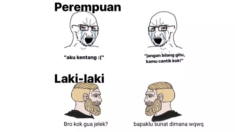 beda cewek & cowok ketika memuji twitter beda cewek & cowok ketika memuji twitter