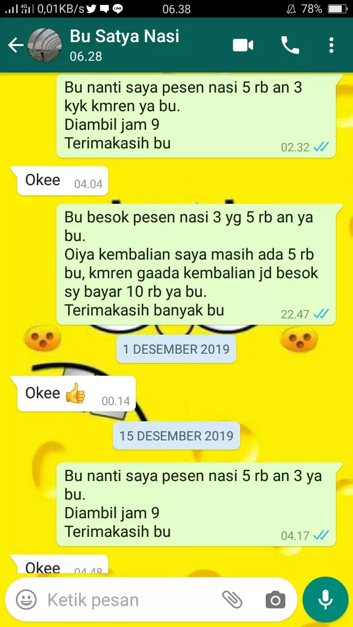 chat pedagang dan pembeli langganan Twitter chat pedagang dan pembeli langganan Twitter