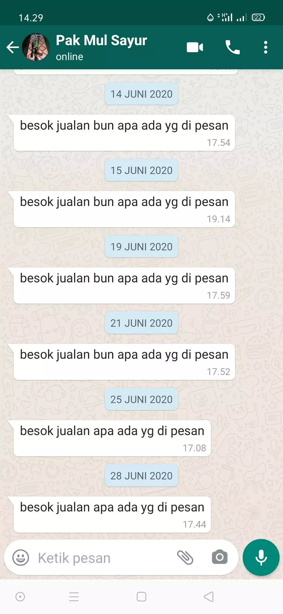 chat pedagang dan pembeli langganan Twitter chat pedagang dan pembeli langganan Twitter