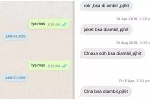 10 Chat lucu pedagang dan pembeli langganan, akrab banget