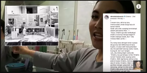 kamar apartemen Denada YouTube