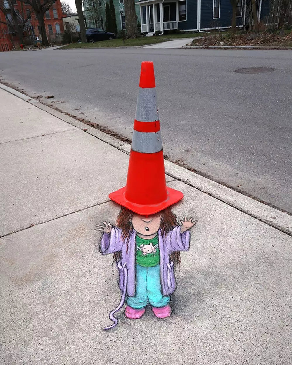 Benda jalanan jadi seni Instagram/@davidzinn