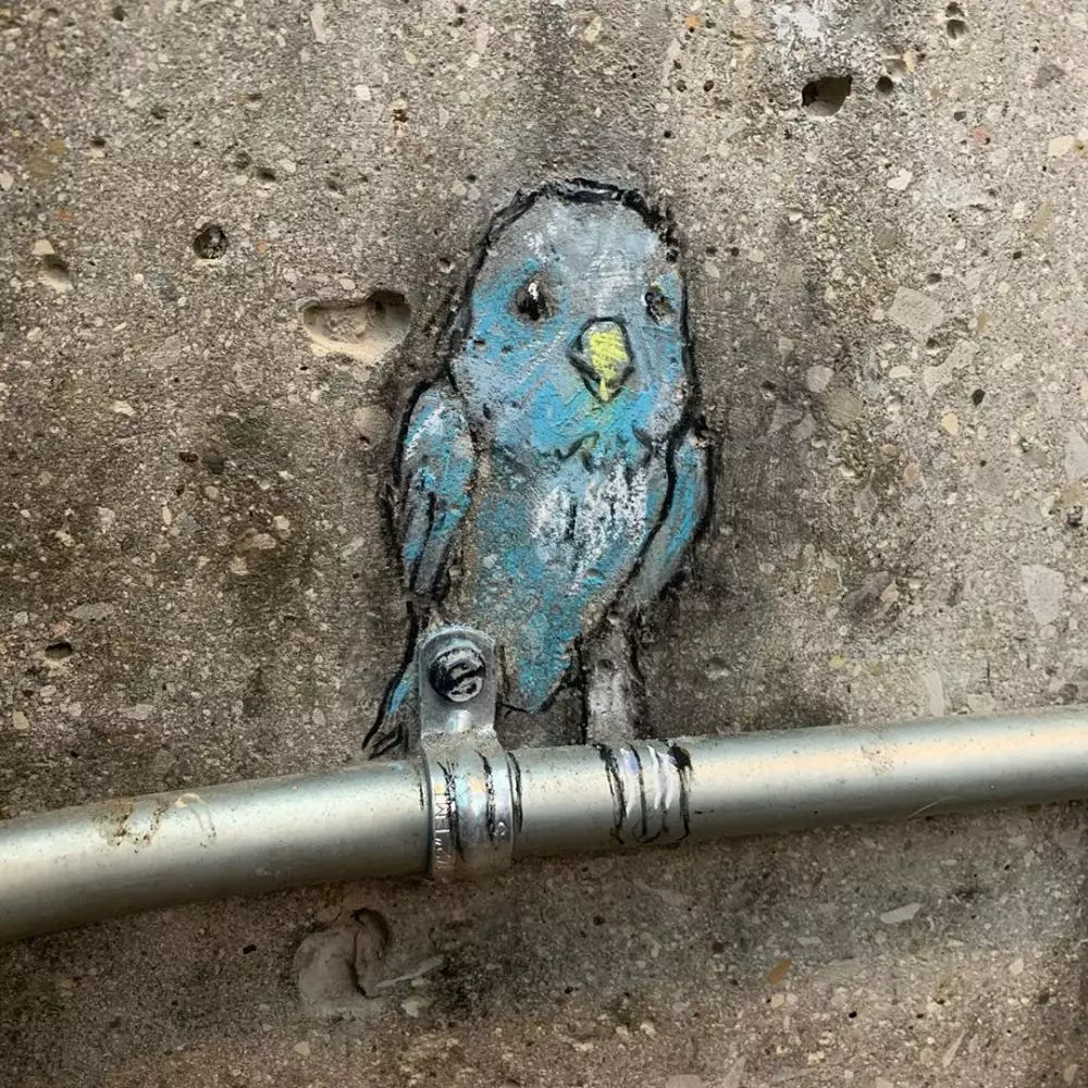 Benda jalanan jadi seni Instagram/@davidzinn