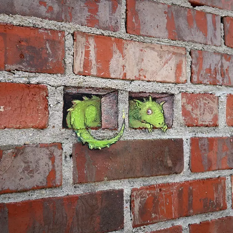 Benda jalanan jadi seni Instagram/@davidzinn