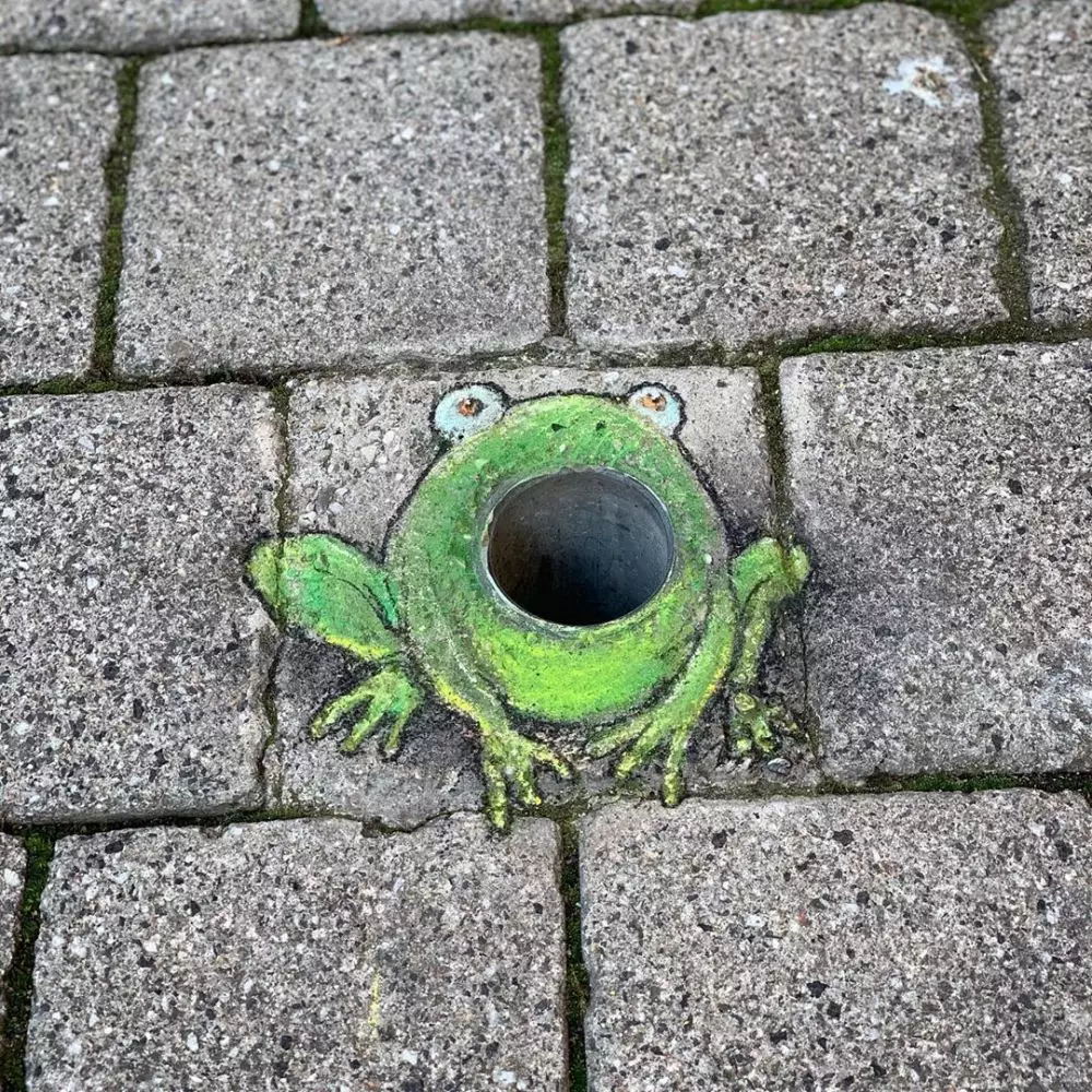 Benda jalanan jadi seni Instagram/@davidzinn