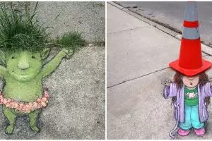 Benda jalanan jadi karya seni, 10 potretnya seperti 3D